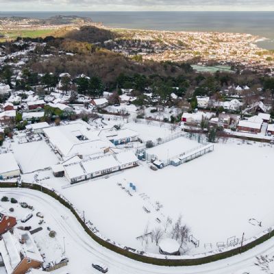 Snow Aerial Photos